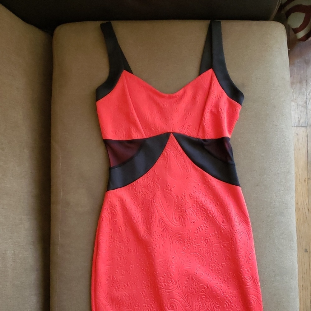Dylmar Red Blk Dress